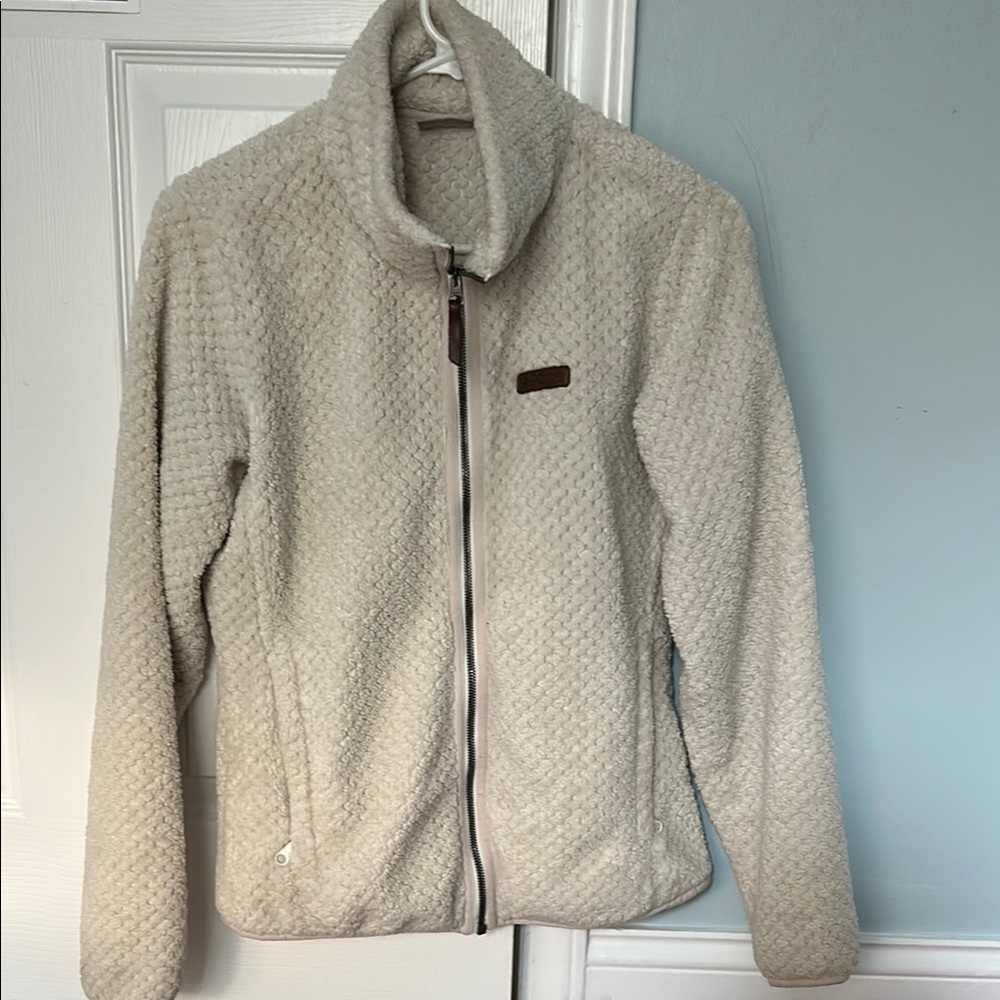 Cozy Columbia Cream Jacket, size M